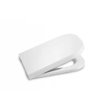 Abattant thermodur double laqué avec frein de chute "Silencio" pour WC, blanc (A801472004)