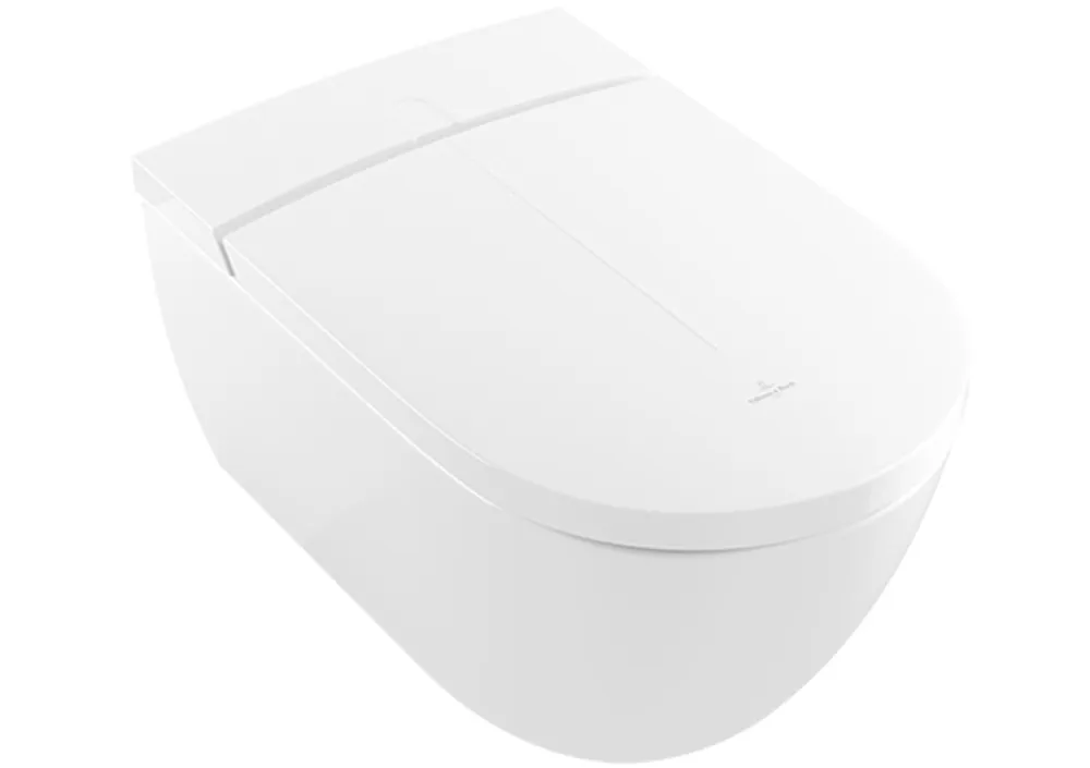 WC lavant ViClean-I 100, technologie sans bride DirectFlush, en CeramicPlus blanc alpin (V0E100R1)