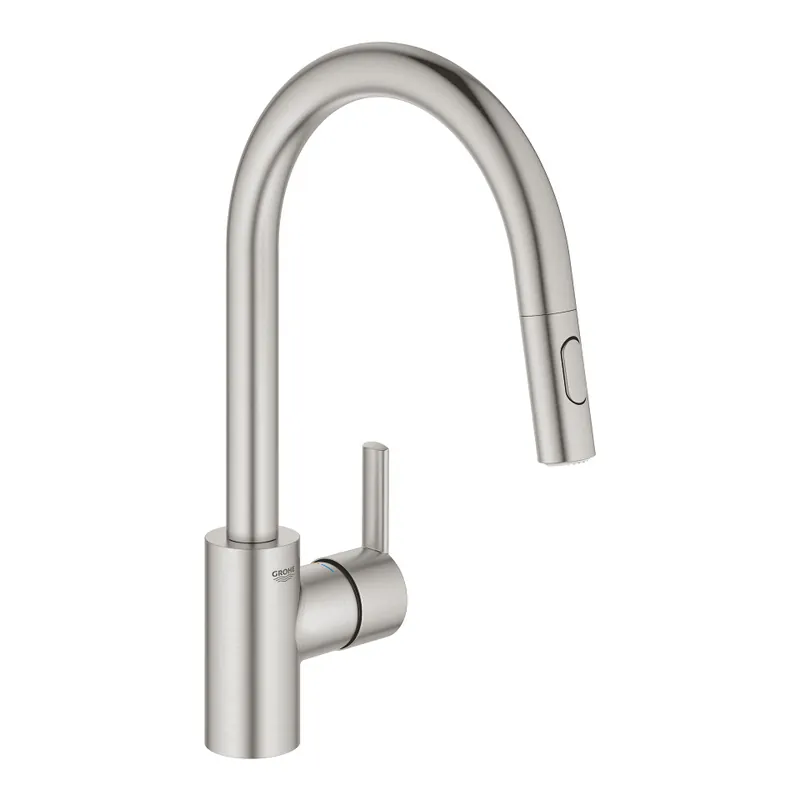 Feel, mitigeur monocommande évier, Supersteel (31486DC1)