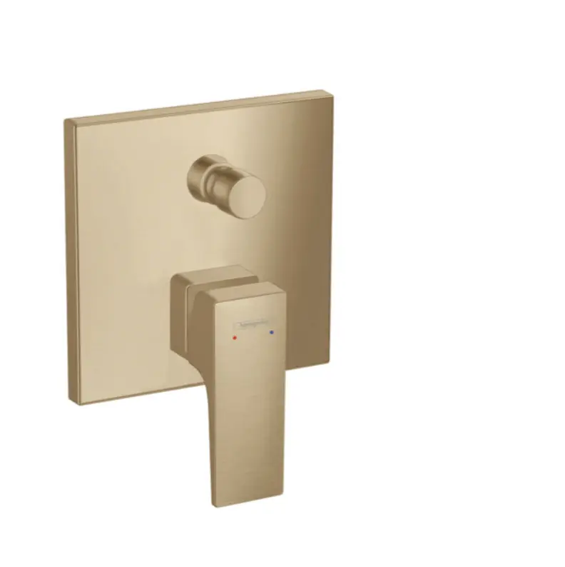 Metropol Set de finition pour mitigeur bain/douche encastré, Bronze brossé (32545140)
