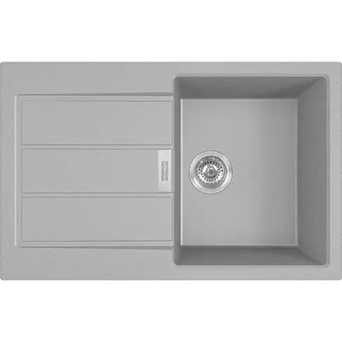 SIRIUS - 2.0 S2D 611-78 Tectonite® Evier à encastrer Gris