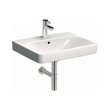 Traffic Lavabo suspendu rectangulaire 75x48cm, perçage et débordement (L91175000)