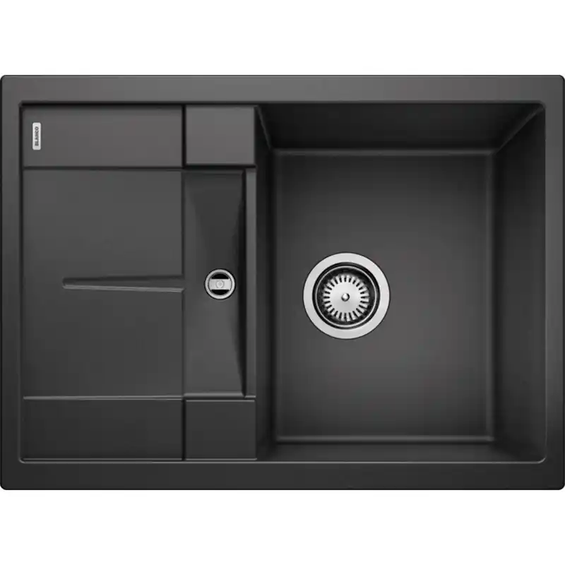 Evier METRA 45 S Compact PuraDur en Silgranit, réversible 68x50cm, Anthracite