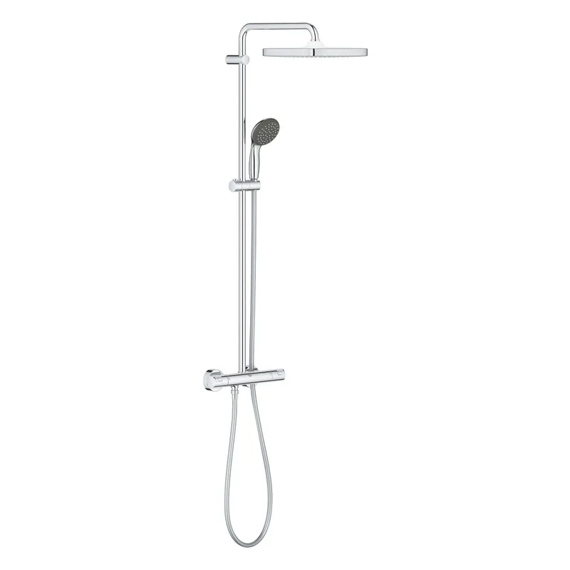 Vitalio Start System 250 Cube Colonne de douche avec mitigeur + Douchette 2 jets (26696000)