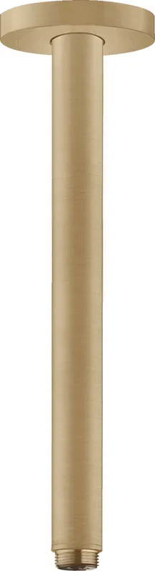Bras de douche S 300mm plafond M 1/2", Bronze brossé (27389140)