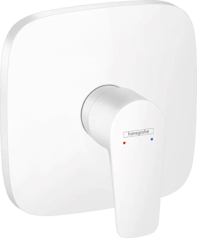 Talis E Set de finition pour mitigeur douche encastré, Blanc mat (71765700)