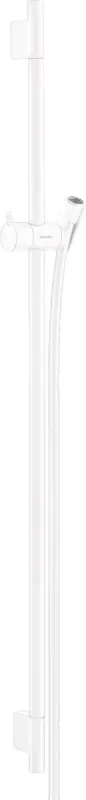 Unica Barre de douche S Puro 90cm avec flexible de douche, Blanc mat (28631700)