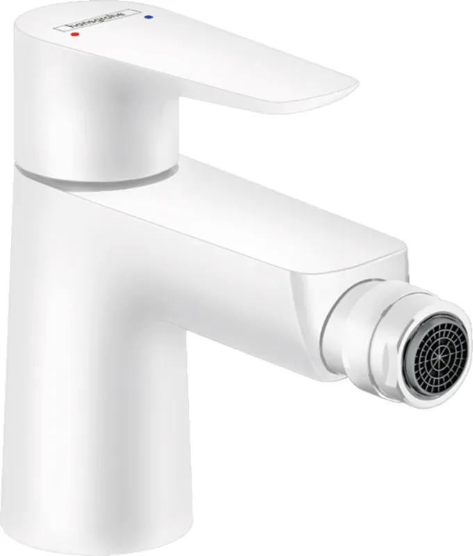 Talis E Mitigeur bidet avec tirette et vidage, Blanc mat (71720700)