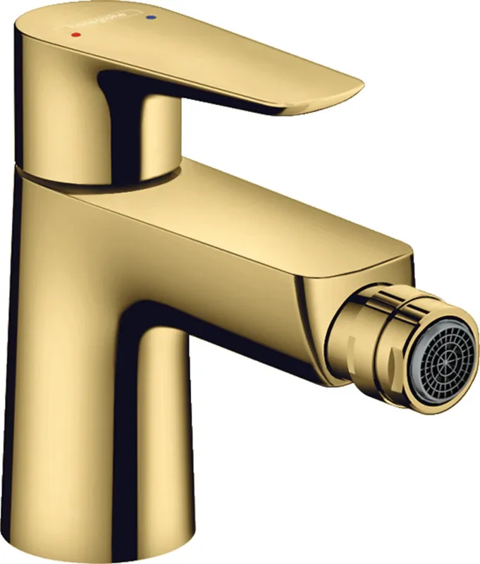 Talis E Mitigeur bidet avec tirette et vidage, Aspect Doré poli (71720990)