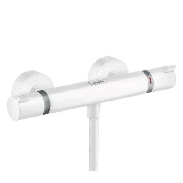 Ecostat Comfort Mitigeur thermostatique douche, Blanc mat (13116700)