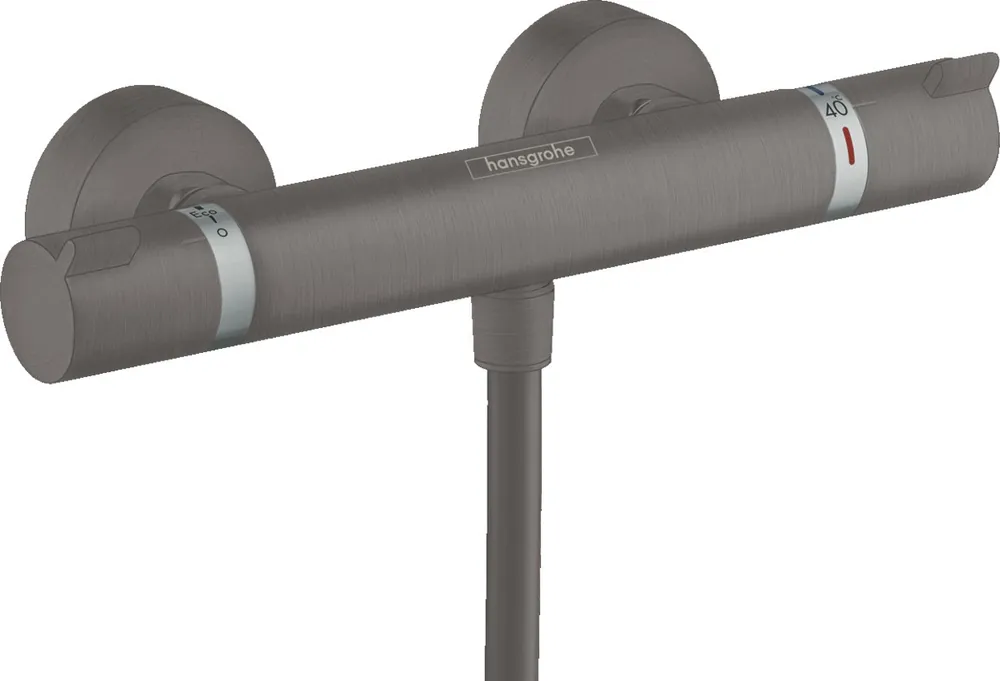 Ecostat Comfort Mitigeur thermostatique, Noir Chromé brossé (13116340)