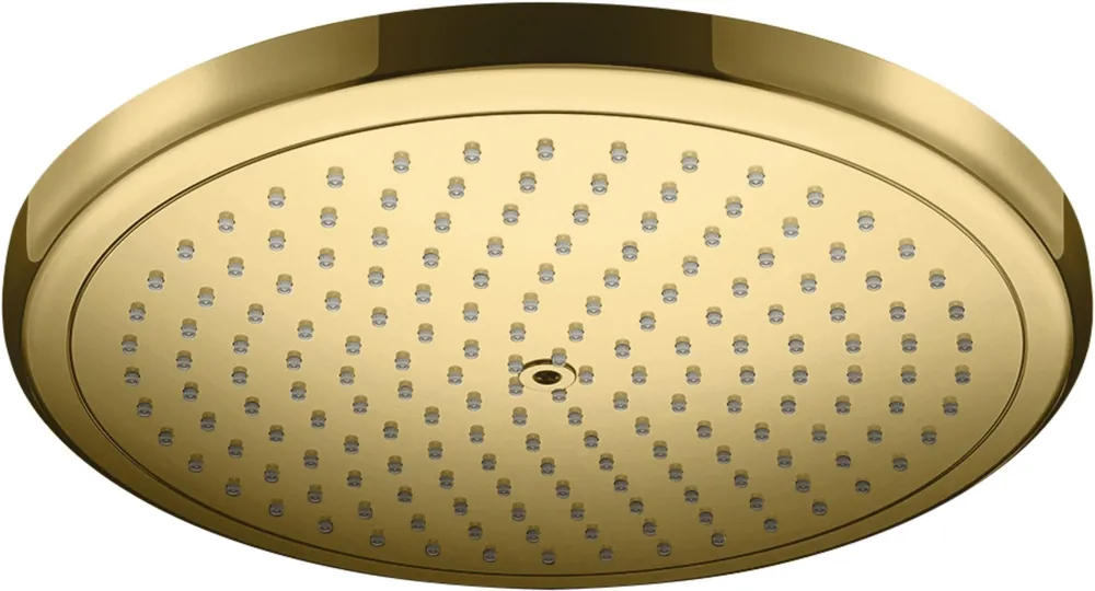 Croma Douche de tête 280 1 jet, Aspect Doré poli (26220990)