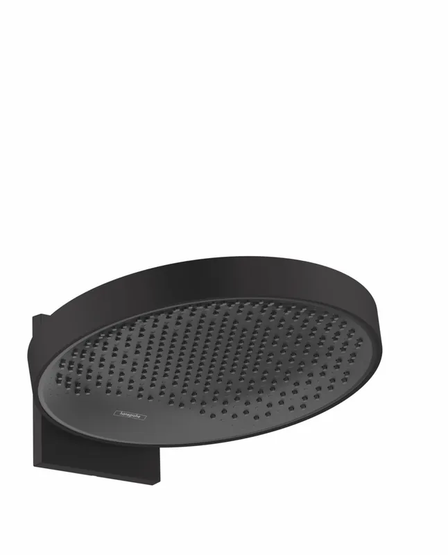 Rainfinity Douche de tête 360 1 jet avec raccord mural, Noir mat (26230670)