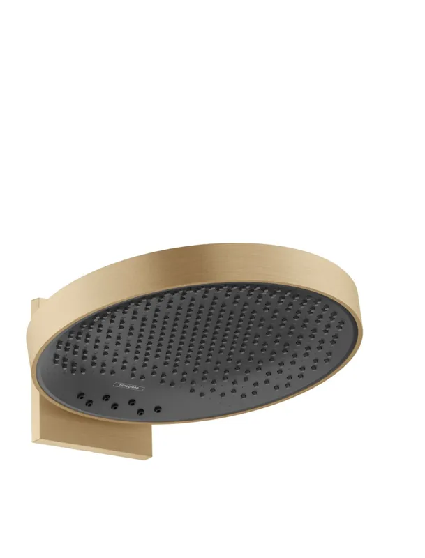 Rainfinity Douche de tête 360 3 jets avec raccord mural, Bronze brossé (26234140)
