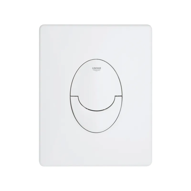 Start Plaque de commande double touche, Blanc alpin (38964SH0)