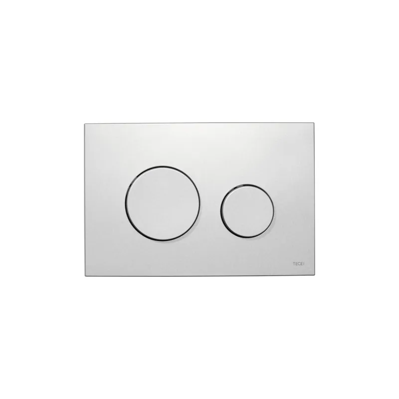 TECEloop Plaque de commande double touche, Chromé mat (9.240.625)