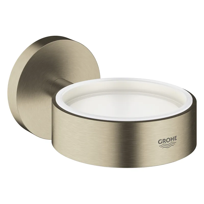 Essentials Cadre support en métal avec fixations cachées, Nickel brossé (40369EN1)
