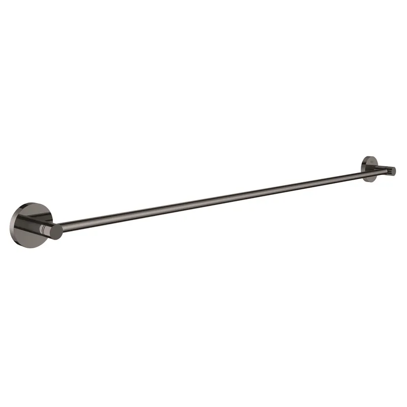 Essentials Barre porte-serviettes en métal avec fixations cachées, Hard Graphite (40386A01)