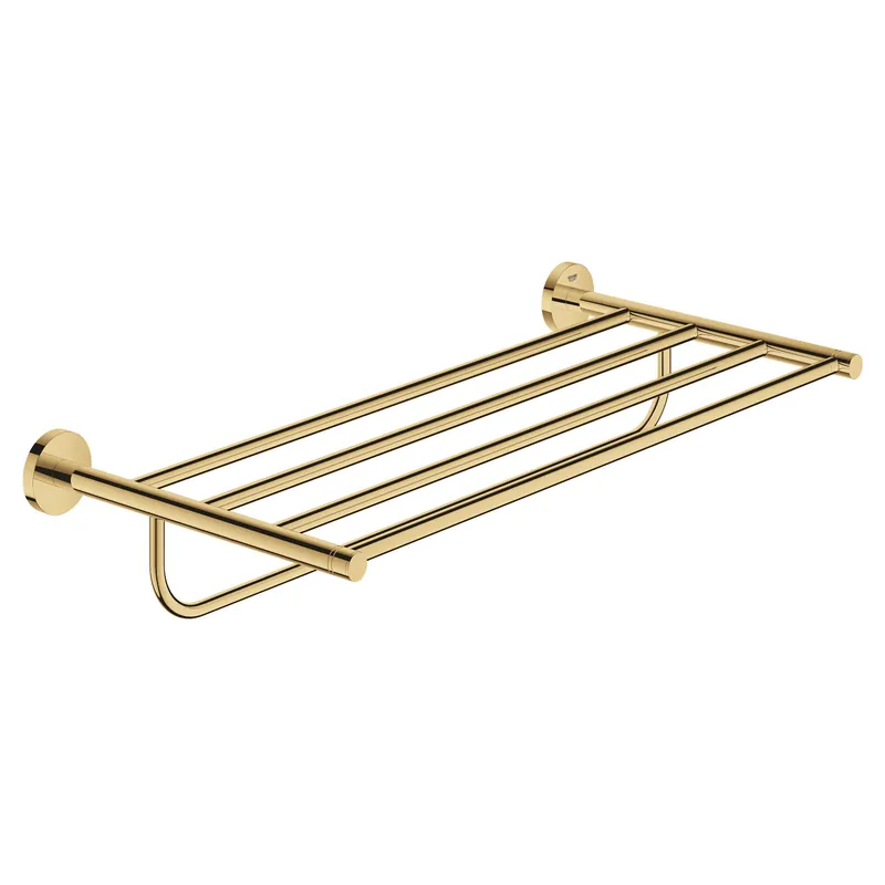 Essentials Rack porte-serviettes en métal avec fixations cachées, Cool Sunrise (40800GL1)