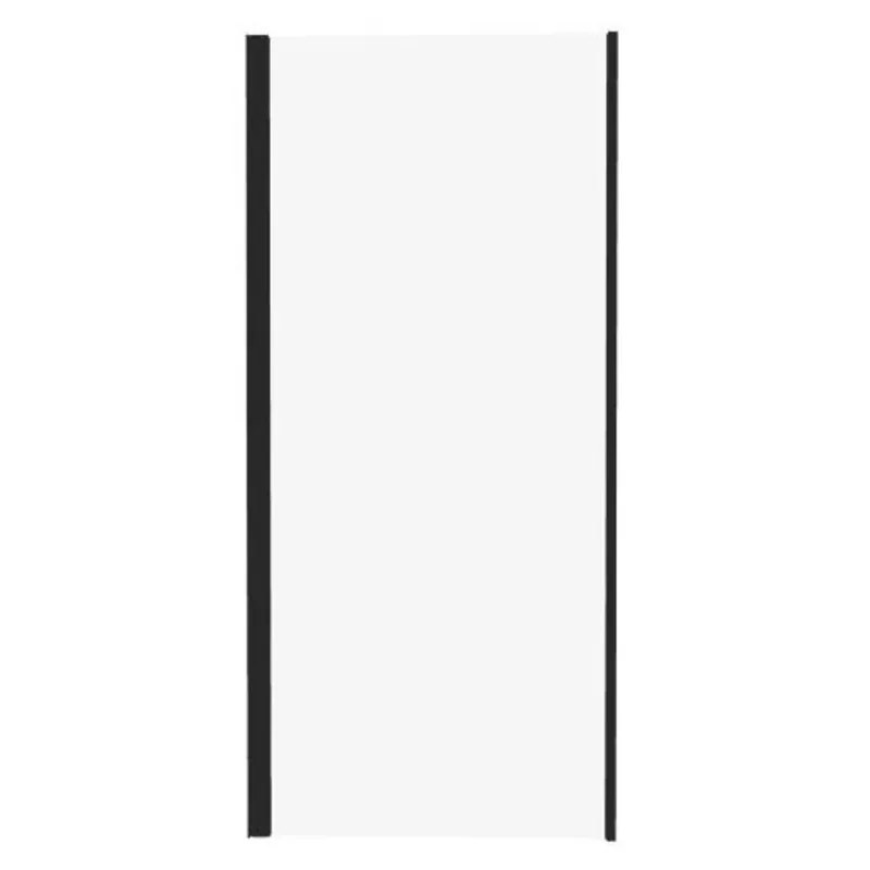 Pivot PPS-90 Paroi latérale fixe pour porte de douche 90x190cm, finition noire (90G70300Z1)