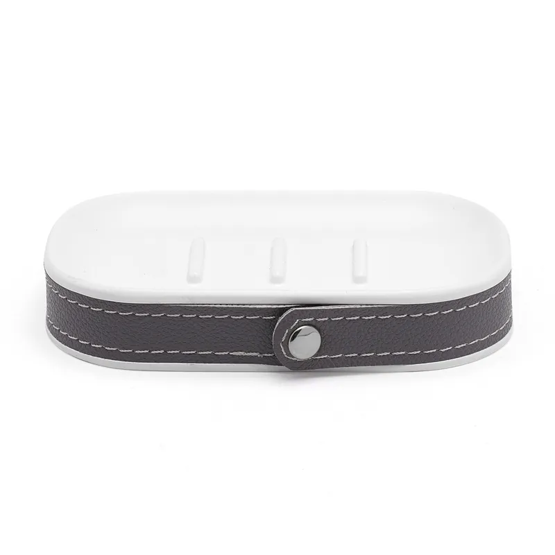 Bela Porte-savon en polyrésine, Blanc (BELA39)