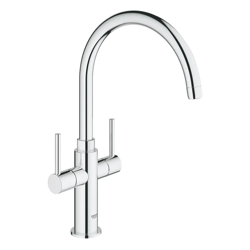 Ambi Cosmopolitan Mélangeur évier 1/2‘‘ avec bec pivotant, Chrome (30190000)