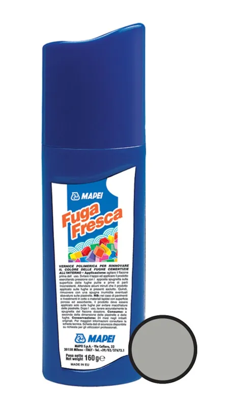 Fuga Fresca Peinture à base de résine acrylique pour rénover la couleur des joints, Gris Moyen (FUGAFRESCA112)