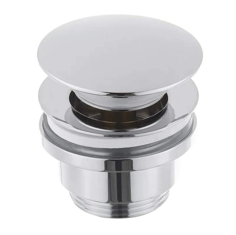 Bonde clic-clac chromée pour lavabo avec trop-plein – G 5/4" – Optima (VF785CR)