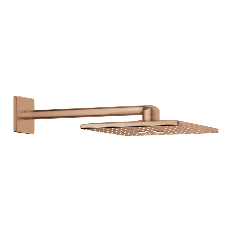 Rainshower Smartactive 310 Cube Set douche de tête 2 jets et bras 430mm, Warm Sunset brossé (26479DL0)