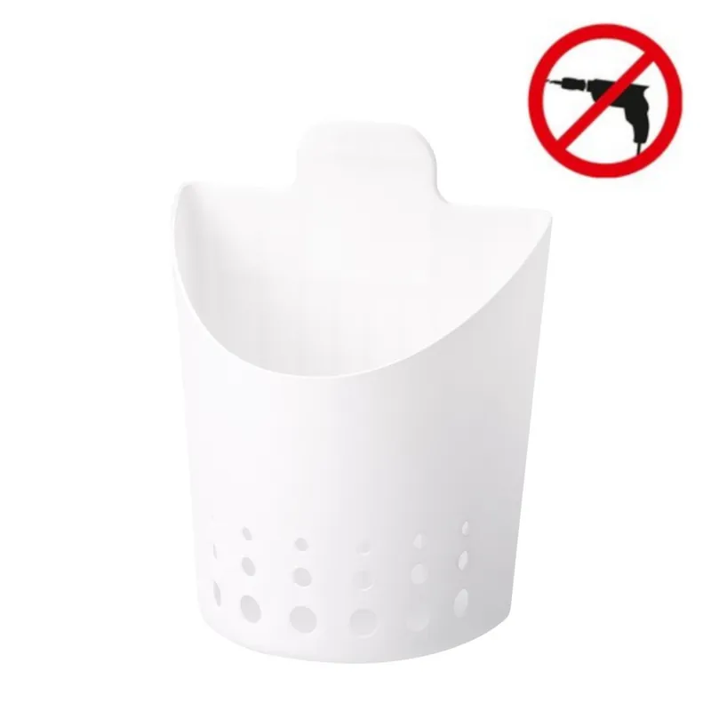 PowerStrips Petit panier résistant à l‘eau en plastique, pose facile sans perçage (59705-00000-02)