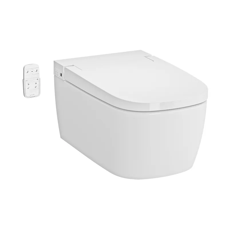 V-Care 1.1 Smart Essential WC lavant avec commande à distance + Fonctions personnalisables, 100% hygiénique (5674B003-6193)