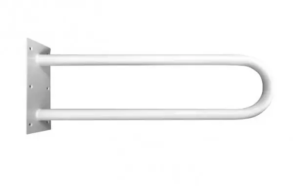 HELP Barre de maintien fixe 60cm en forme de U, Comaxite, Blanc (301102054)