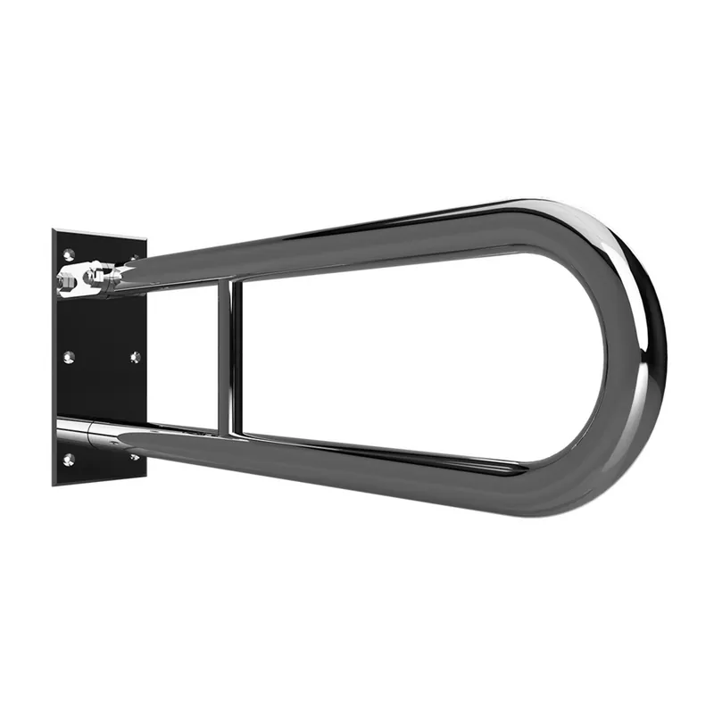 HELP Barre de maintien relevable 90cm, en forme de U, Acier inoxydable(301102901)