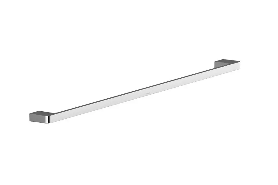 10° Barre porte-serviette 63 cm fixation murale, Métal, Chrome (X07P325)