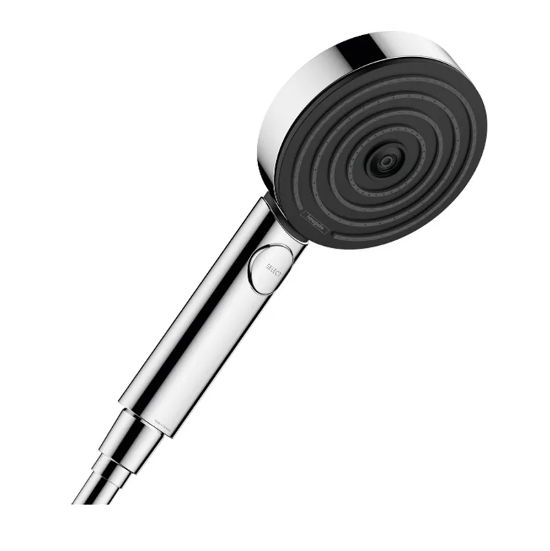Pulsify Select Relaxation Douchette à main XXL Performance 105mm avec 3 jets EcoSmart 9l/min, Chrome (24111000)