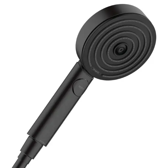 Pulsify Select Relaxation Douchette à main XXL Performance 105mm avec 3 jets EcoSmart 9l/min, Noir mat (24111670)