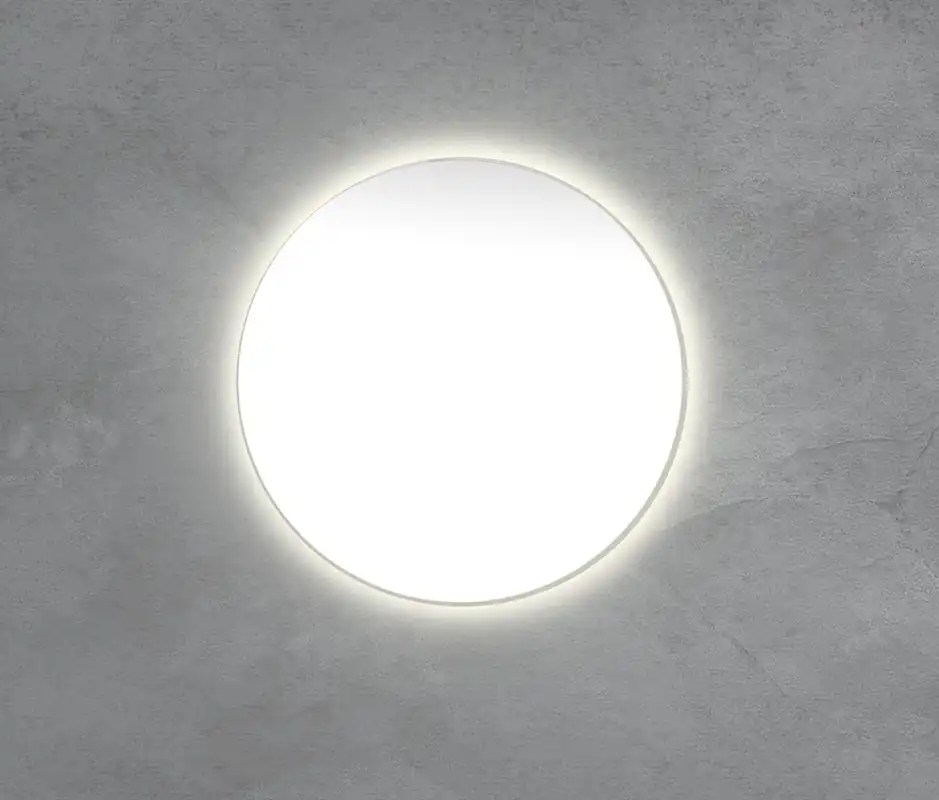 Iluxit Miroir rond avec éclairage LED 80x80 cm (ZIL80KLEDP)