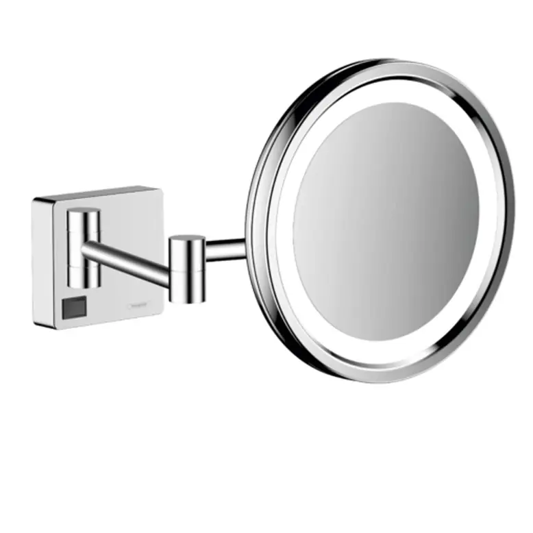 AddStoris Miroir cosmétique mural avec éclairage LED, Chrome (41790000)