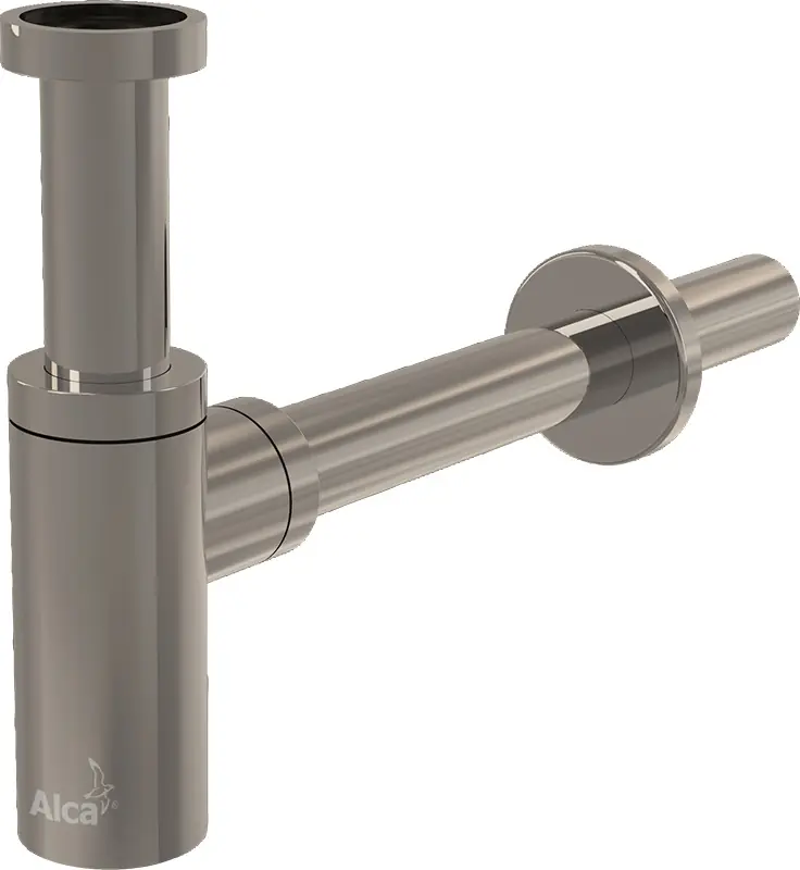 Siphon pour lavabo DN32, Nickel (A400-N-P)