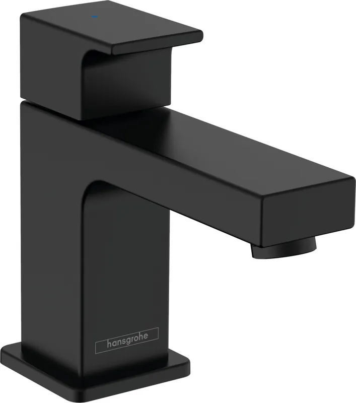 Vernis Shape Robinet de lave-mains 70 eau froide sans tirette ni vidage, Noir mat (71592670)