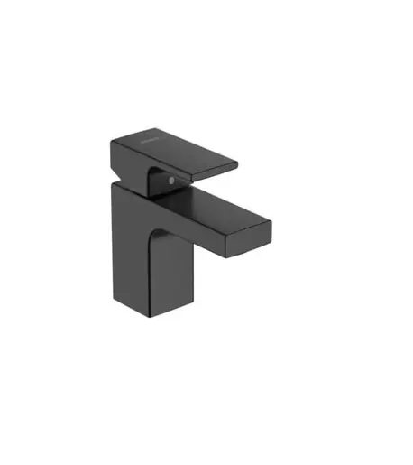 Vernis Shape Mitigeur de lavabo, avec cartouche en céramique, sans tirette ni vidage, Noir mat (71567670)