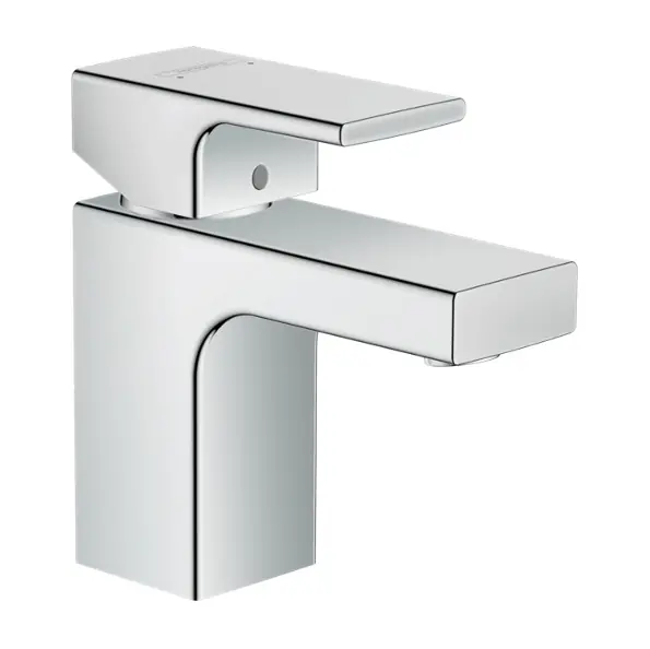 Vernis Shape Mitigeur de lavabo, avec tirette et vidage synthétique, Chrome (71560000)
