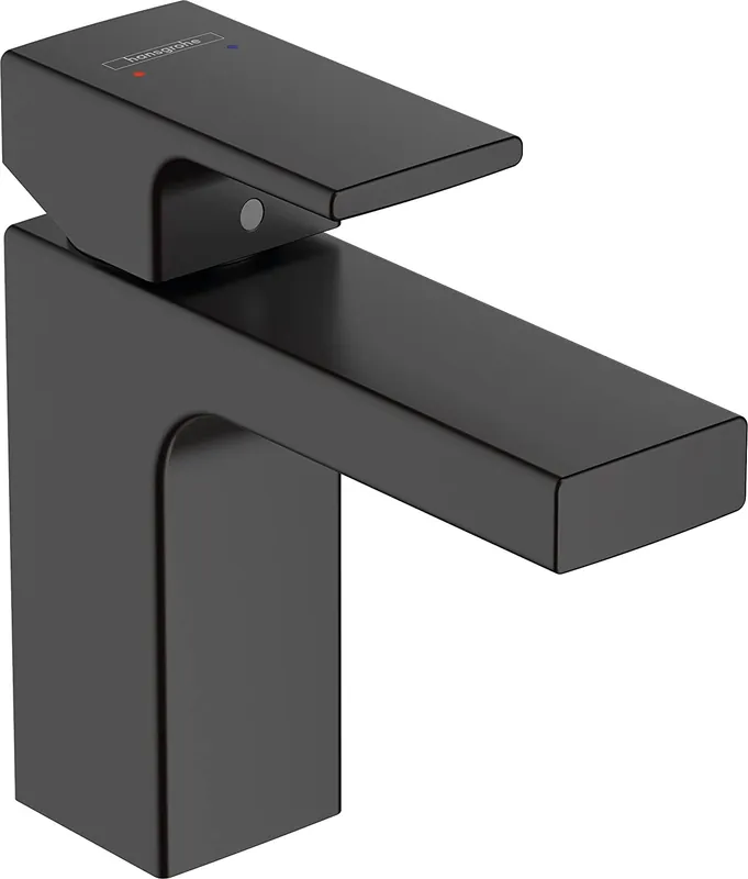 Vernis Shape Mitigeur de lavabo 100, sans tirette ni vidage, Noir mat (71569670)