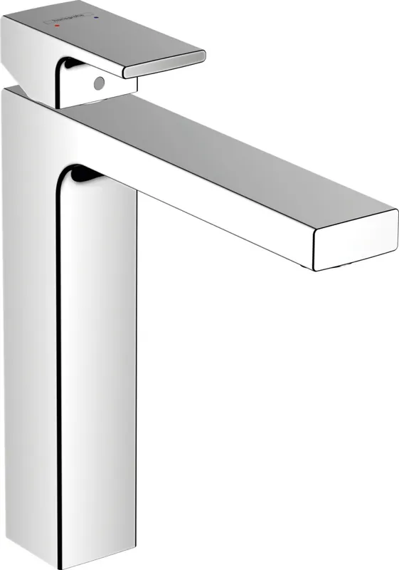 Vernis Shape Mitigeur de lavabo ComfortZone 190 avec cartouche céramique, Chrome (71591000)