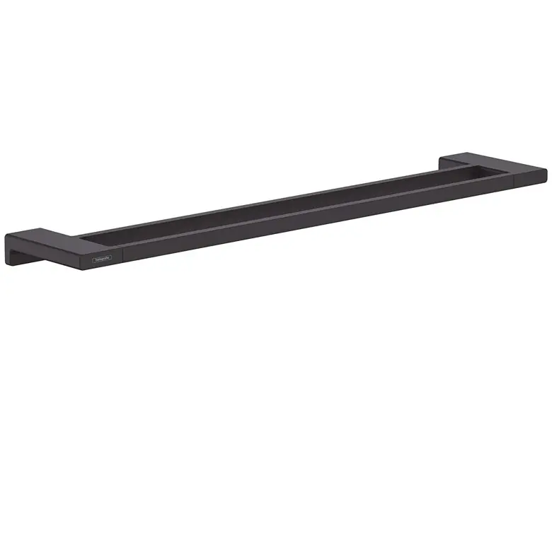 AddStoris Porte-serviettes double rail 648 mm, Noir mat (41743670)