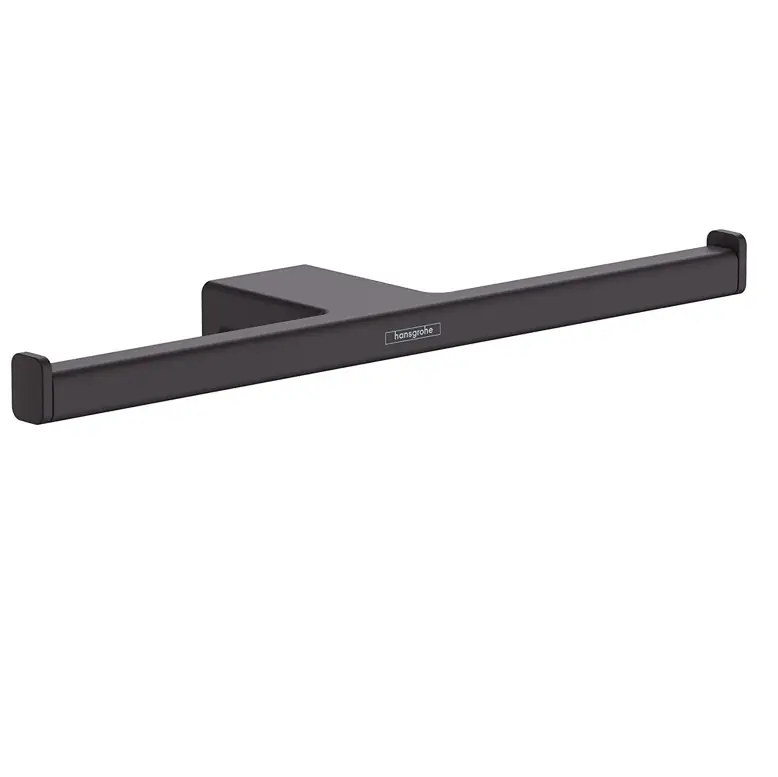 AddStoris Porte papier toilettes double 300 mm, Noir mat (41748670)
