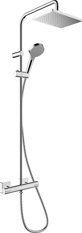 Vernis Shape Colonne de douche 230 1jet avec mitigeur thermostatique, Chrome (HG-26286000)