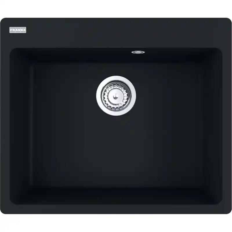Centro Evier de cuisine Fragranit + , 590x500mm, Noir mat (CNG610-54MC)
