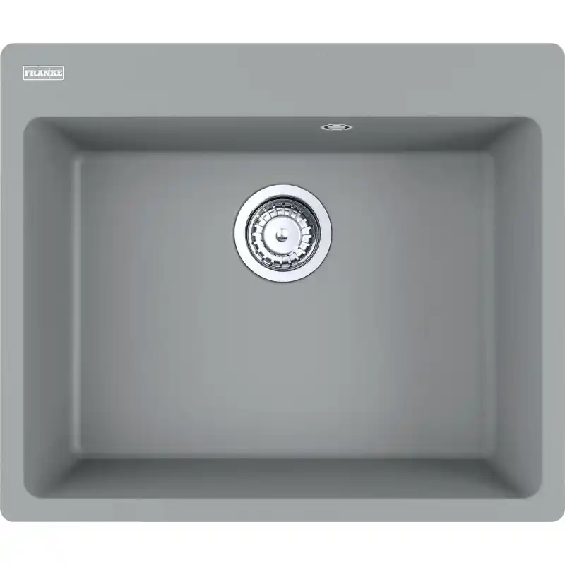 Centro Evier de cuisine, Fragranit +, 590x500mm, CNG 610-54, Gris (CNG610-54SK)