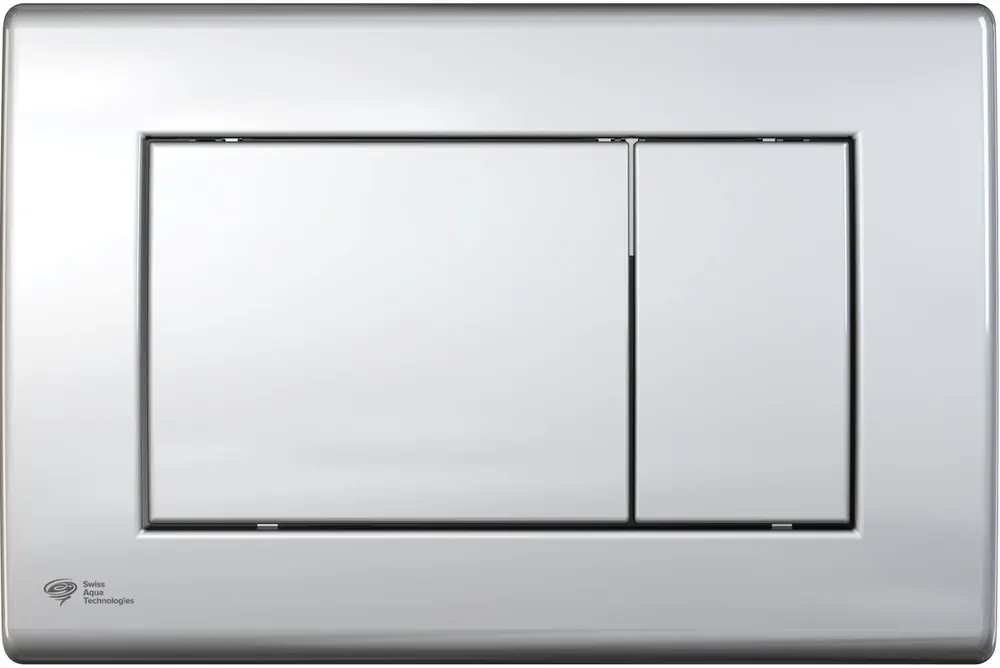 Plaque de commande en plastique, Chrome brillant (SATAT21)